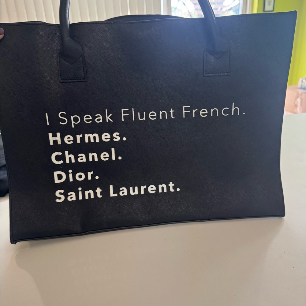 Designer tote bag cute fun gift Los Angeles Trading Company